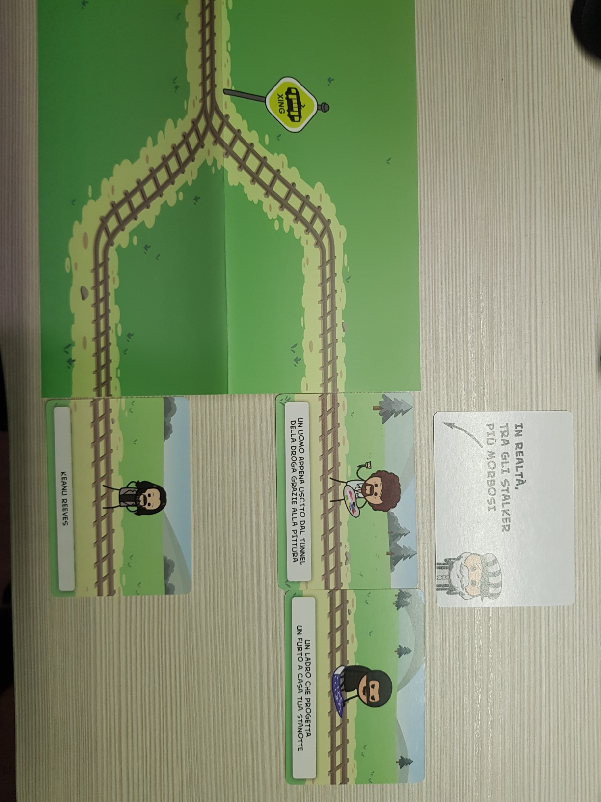 Asmodee Il Trauma del Tram party game edizione italiana 3-13 giocatori