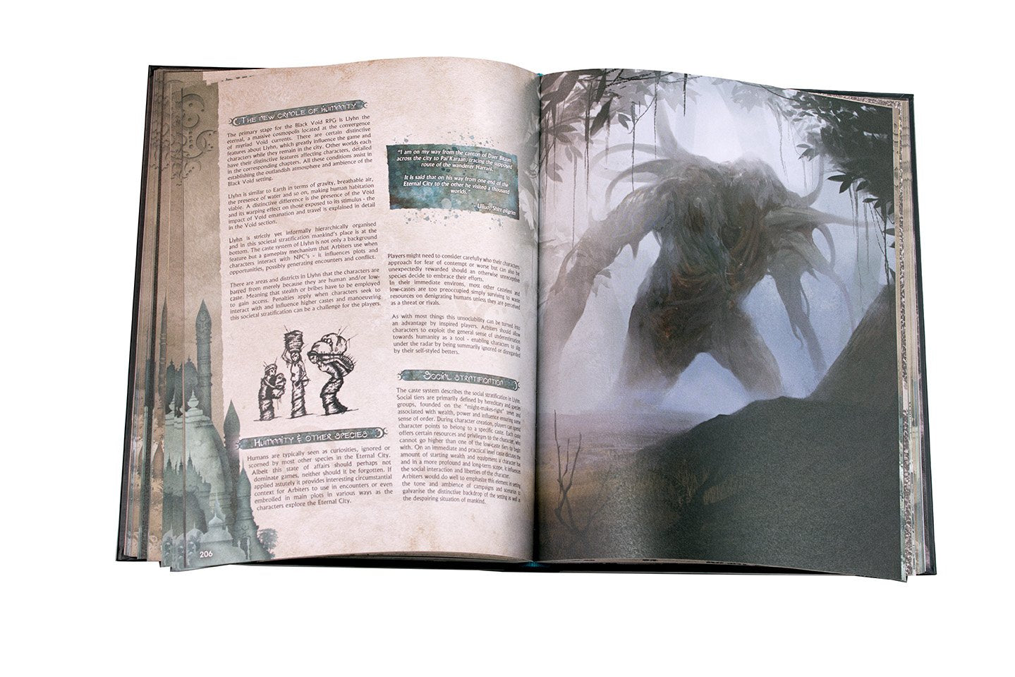 Modiphius Black Void Games Black Void Core Book manuale GDR