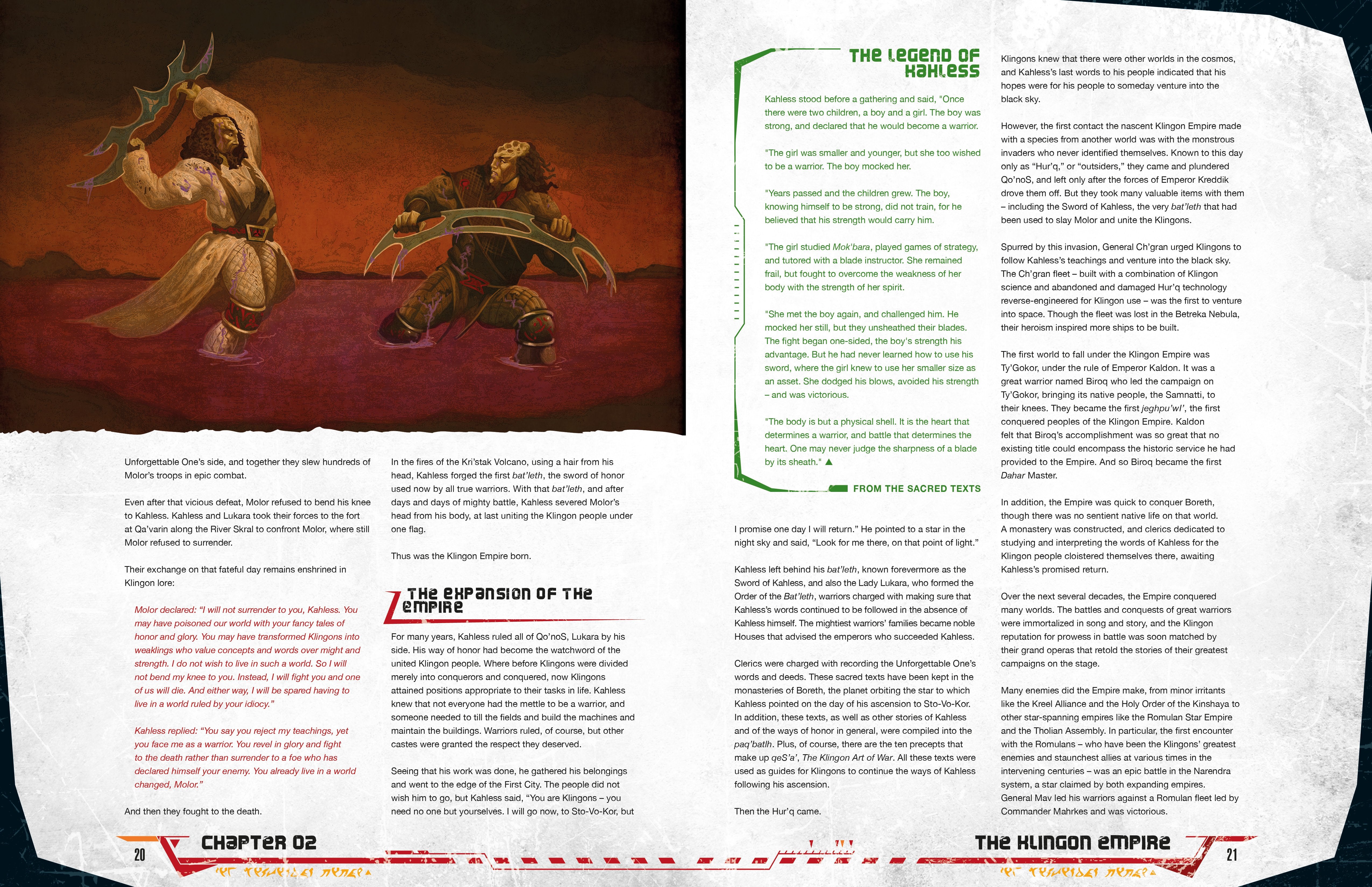 Modiphius Star Trek Adventures Klingon Core Rulebook manuale PDF 400 pagine