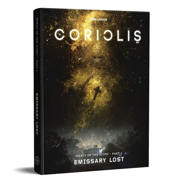 Coriolis Emissary Lost manuale campagna copertina rigida 232 pagine