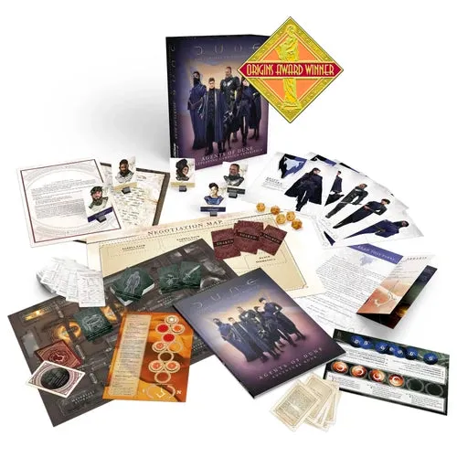 Modiphius Dune Agents of Dune scatola base gioco di ruolo deluxe