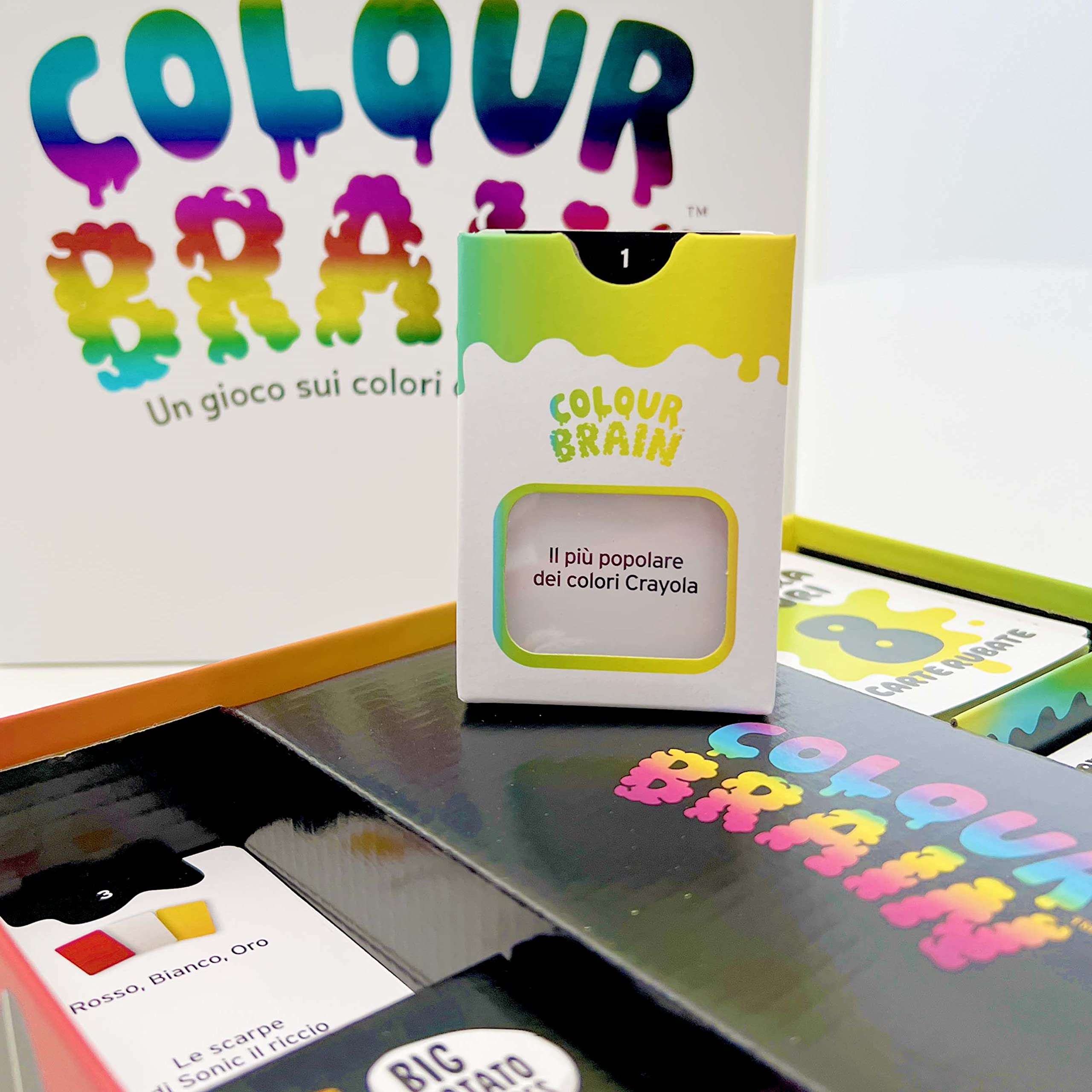 Asmodee Colourbrain gioco da tavolo quiz colori 2-20 giocatori