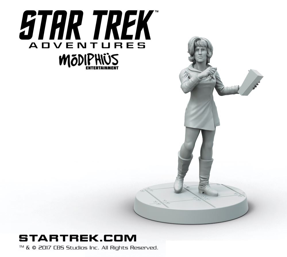 Modiphius Star Trek Adventures TOS Bridge Crew File STL 8 Miniature