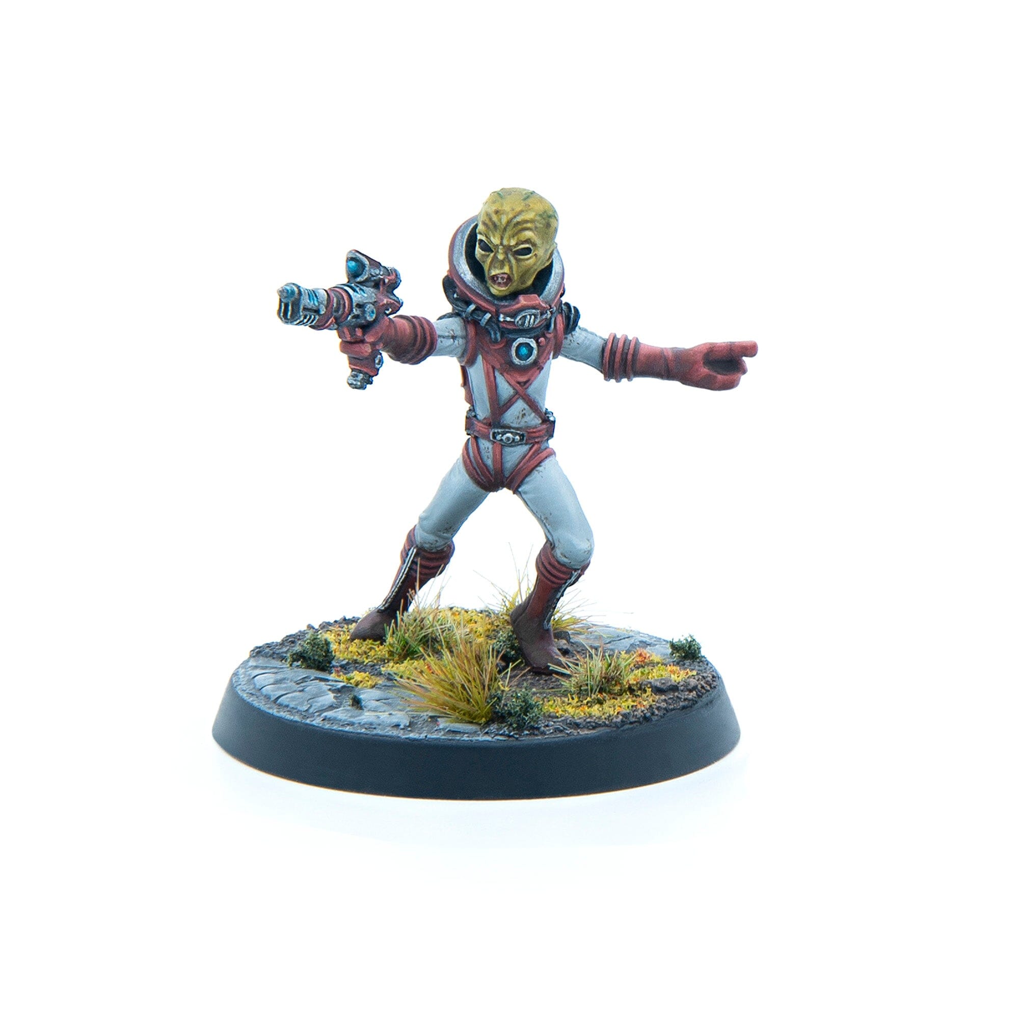 Modiphius Fallout Zetans Invaders miniature resina 5 pezzi