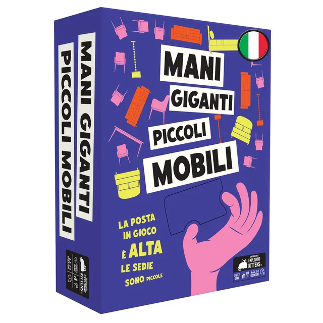 Asmodee Mani Giganti Piccoli Mobili gioco destrezza 3-8 giocatori