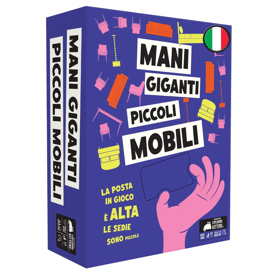 Asmodee Mani Giganti Piccoli Mobili gioco destrezza 3-8 giocatori