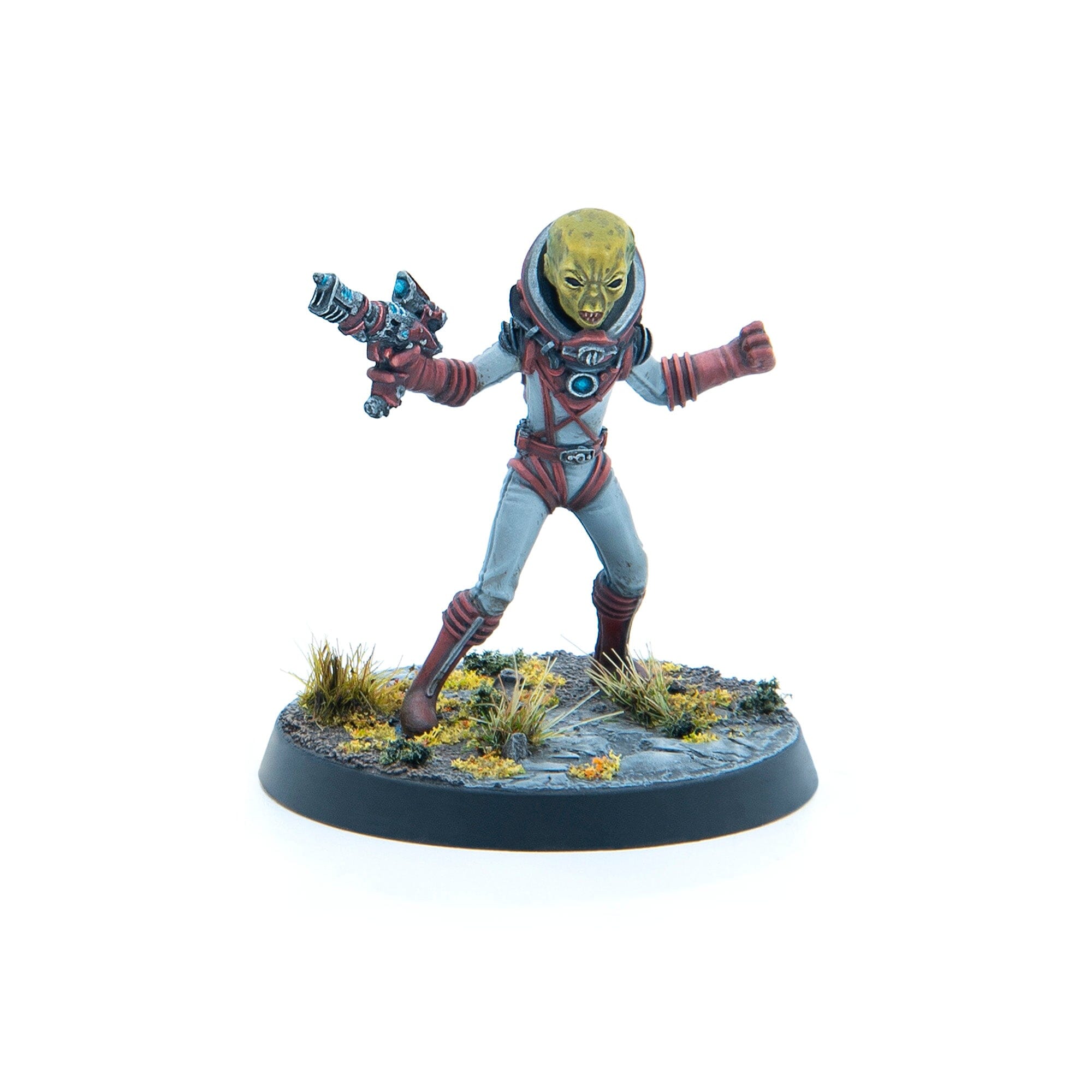 Modiphius Fallout Zetans Invaders miniature resina 5 pezzi