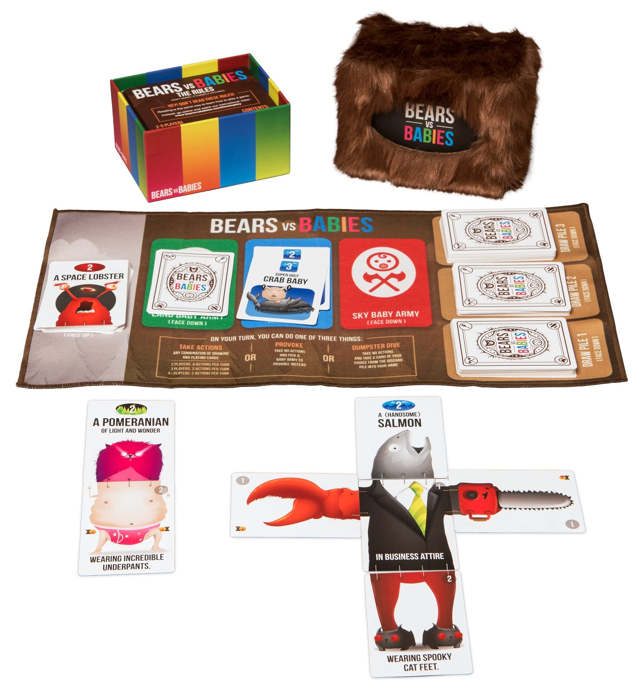 Asmodee Bears vs Babies gioco da tavolo edizione italiana 2-5 giocatori