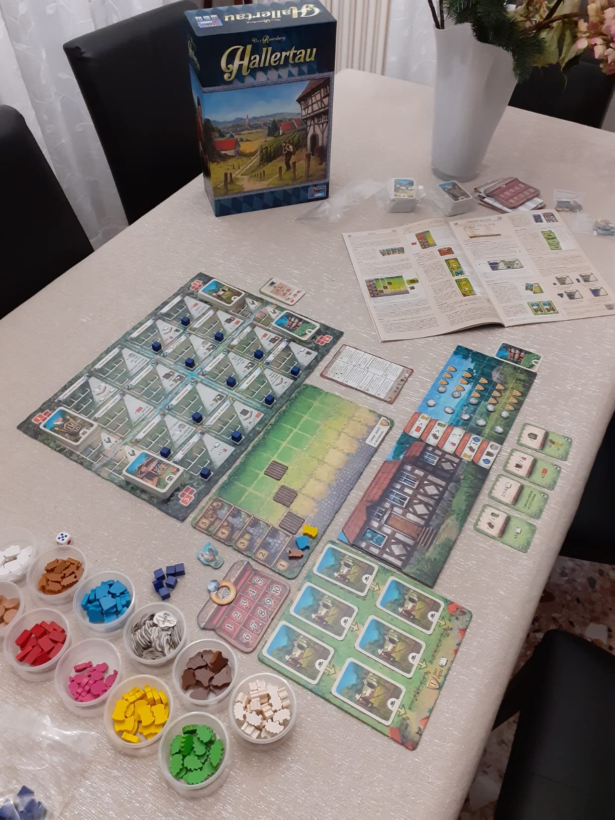 Asmodee Hallertau gioco da tavolo gestionale 1-4 giocatori