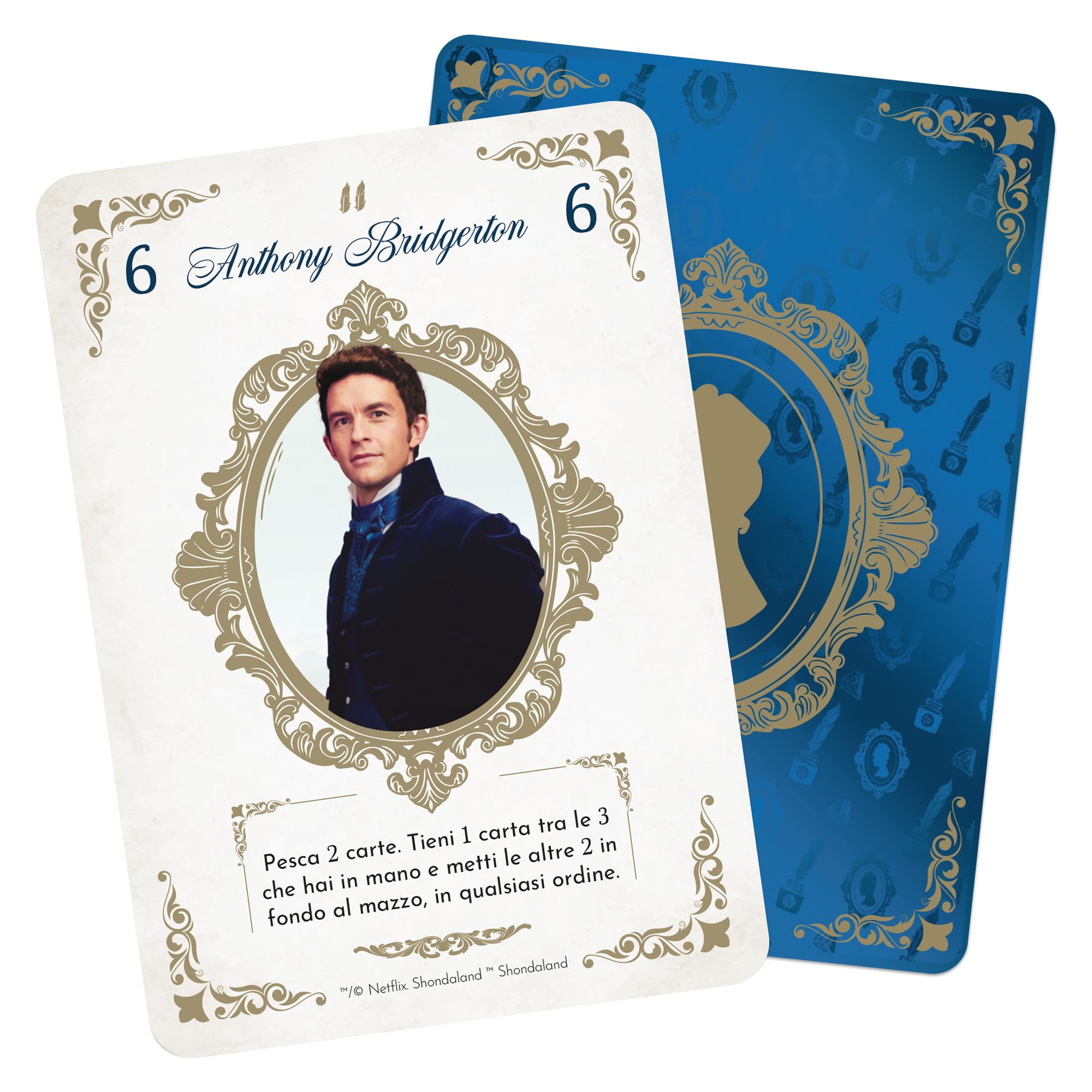 Asmodee Love Letter Bridgerton gioco da tavolo 2-6 giocatori
