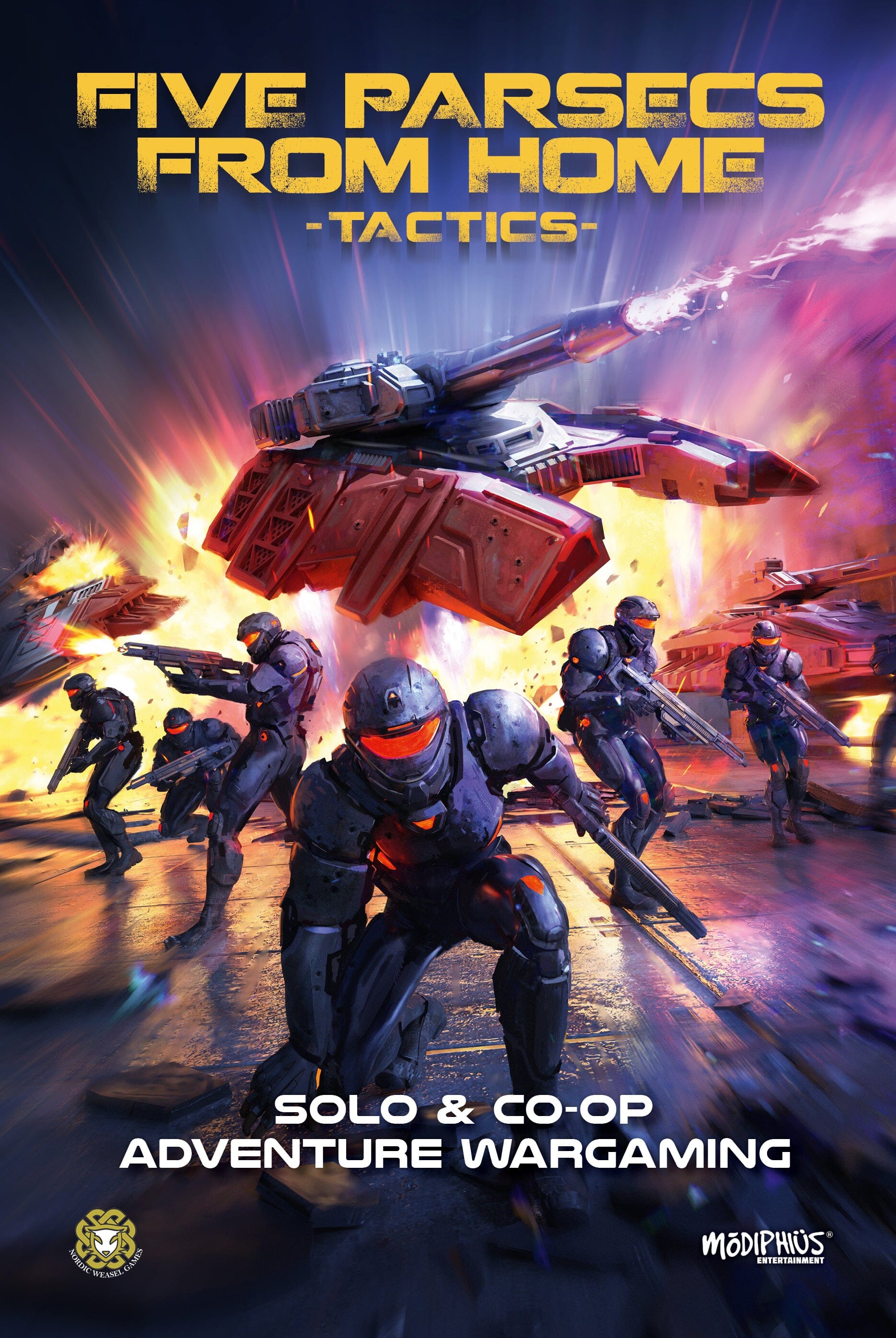Five Parsecs From Home Tactics wargame PDF 212 pagine