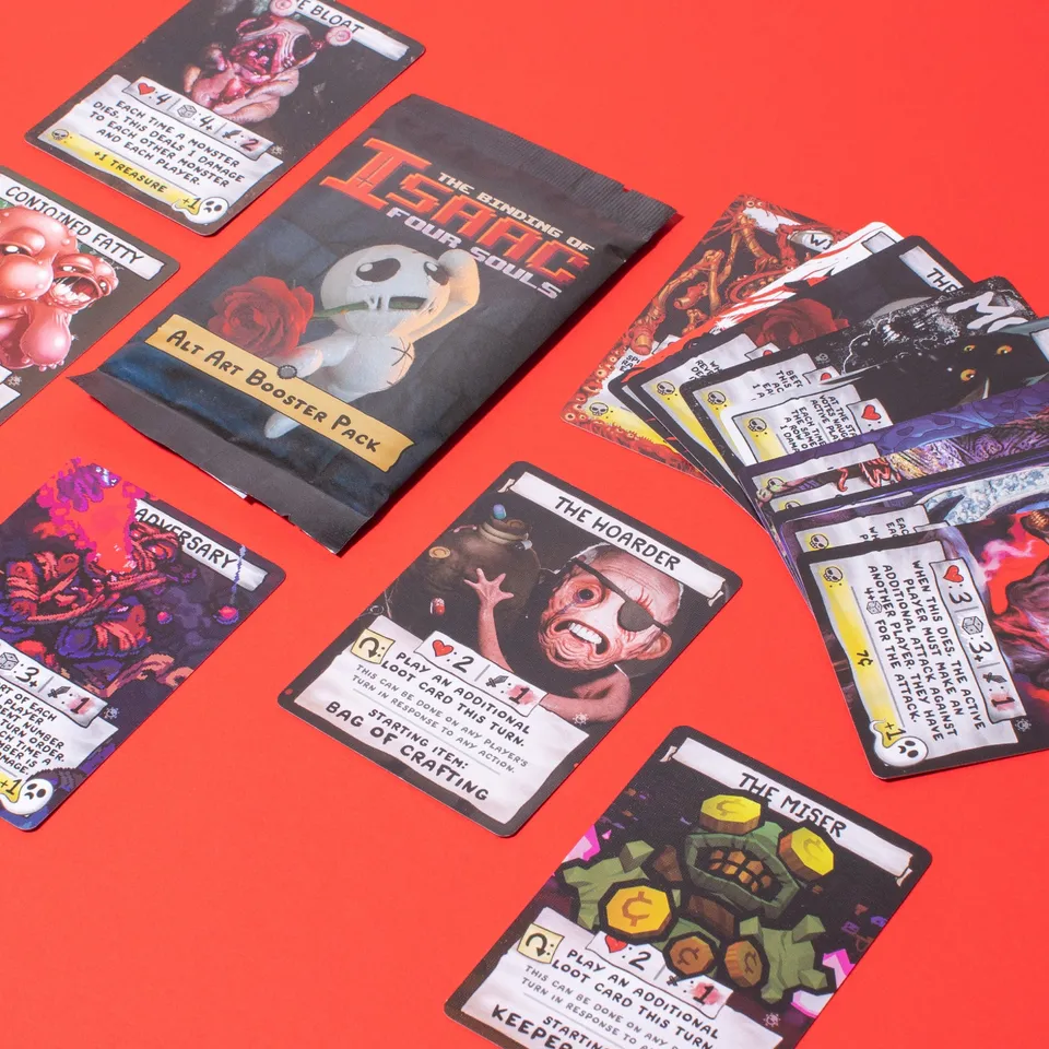 Maestro Four Souls Alt Art Booster 15 Carte Gioco