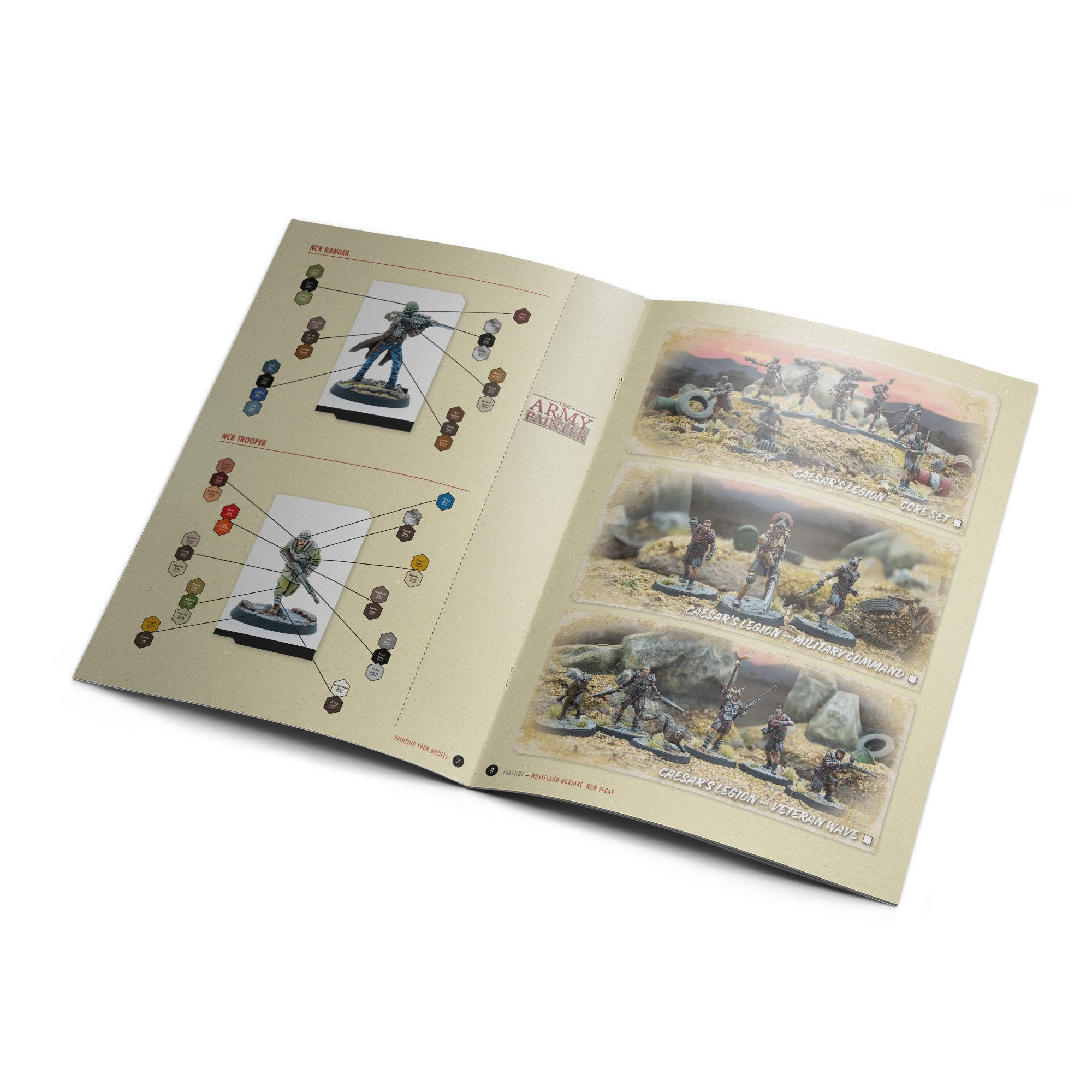Modiphius Fallout New Vegas Rules Expansion Libro Wargame