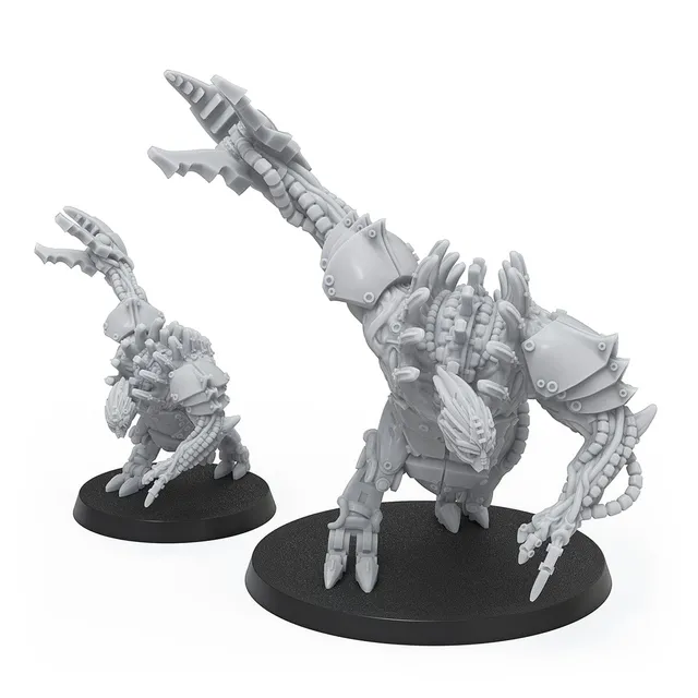 Modiphius Mass Effect Brute miniature resina set 2 pezzi