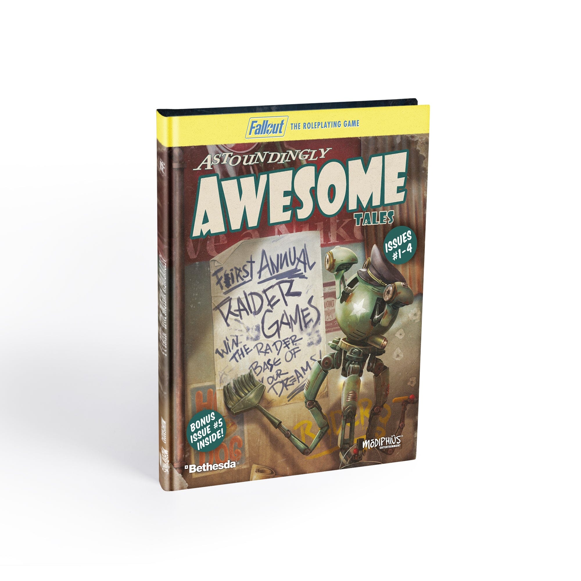 Modiphius Fallout GDR Astoundingly Awesome Tales 1-4 quest 100 pagine