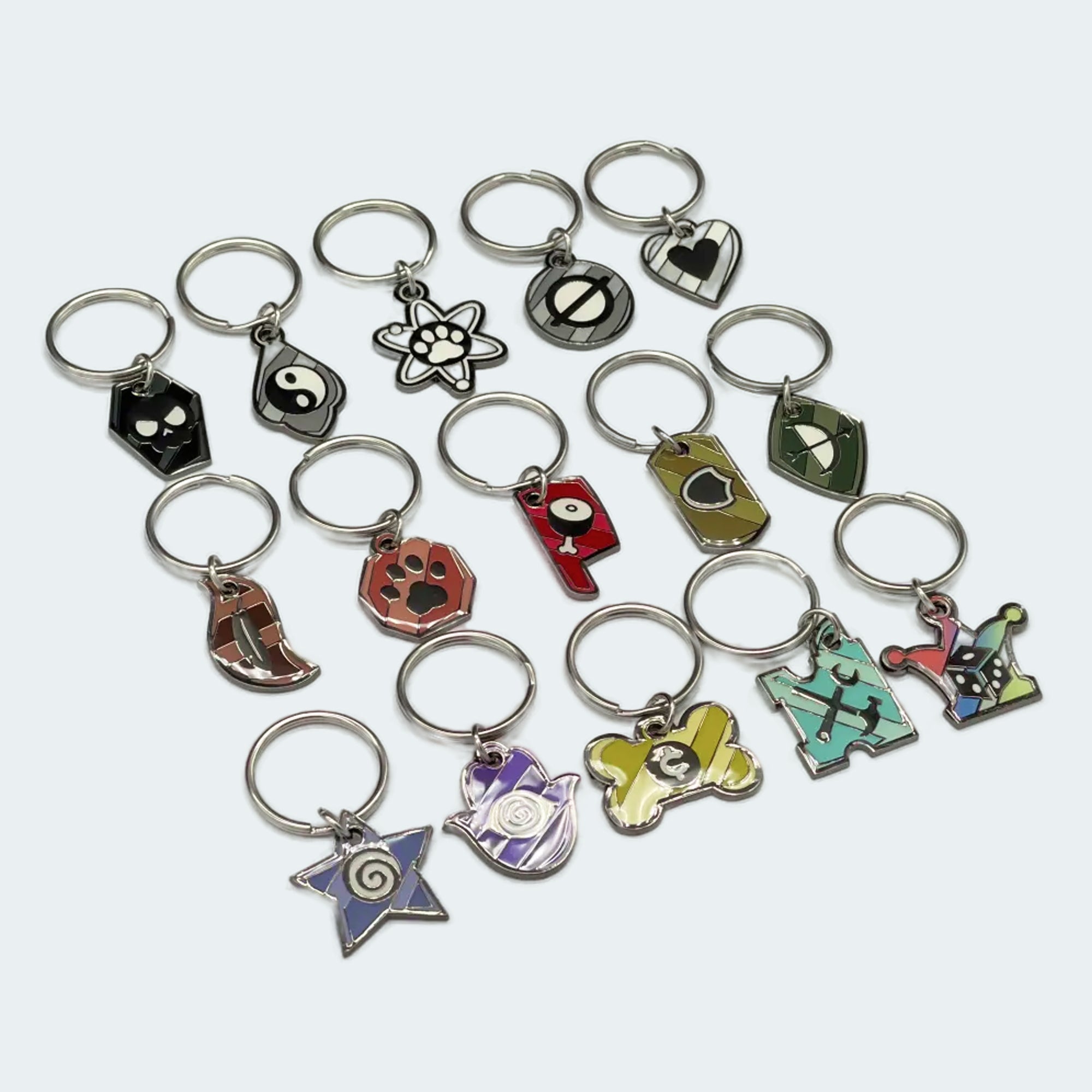 Maestro Media Mewgenics Cat Class Collar portachiavi metallo bundle