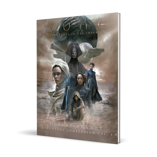 Modiphius Dune Desert Planet libro avventure Vol 1 Arrakis