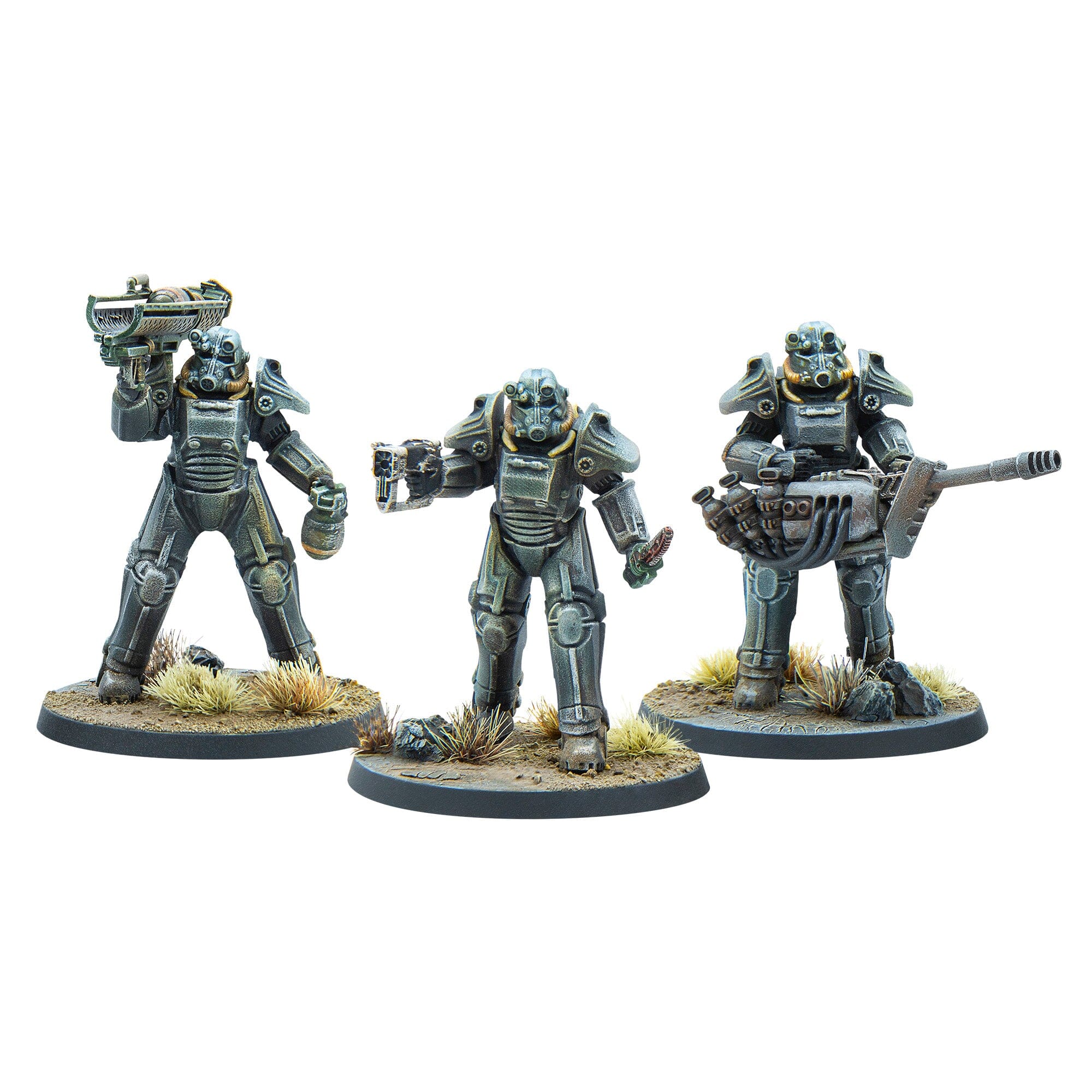 Modiphius Fallout Wasteland Warfare Brotherhood T-45 Miniature