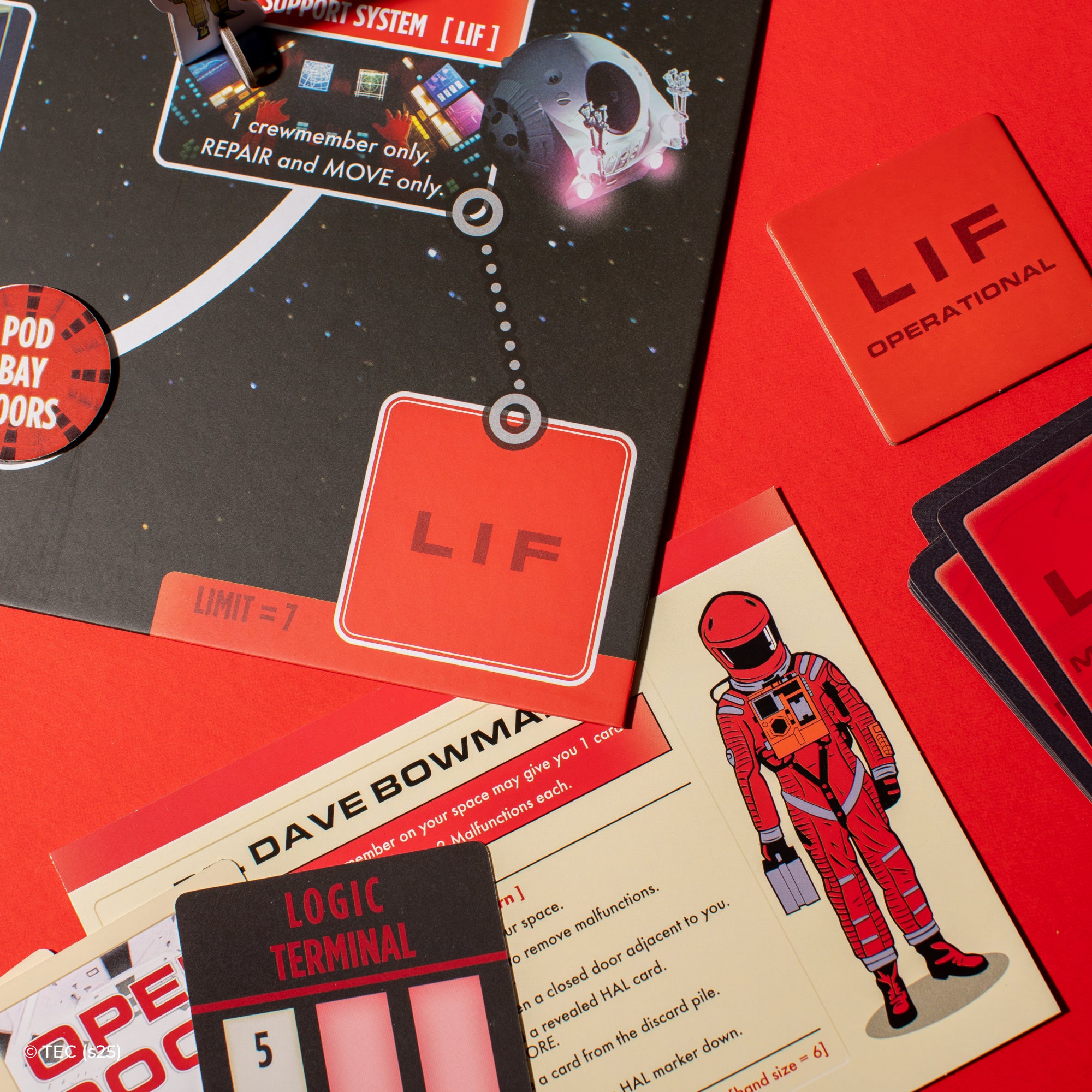 Maestro Media 2001: A Space Odyssey gioco da tavolo HAL 1 contro tutti