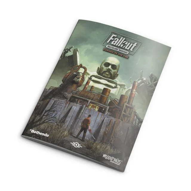 Modiphius Fallout Wasteland Warfare Forged in the Fire Espansione Regole