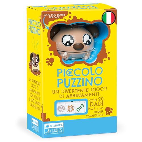 Asmodee Piccolo Puzzino gioco da tavolo bambini con dadi 4+ anni
