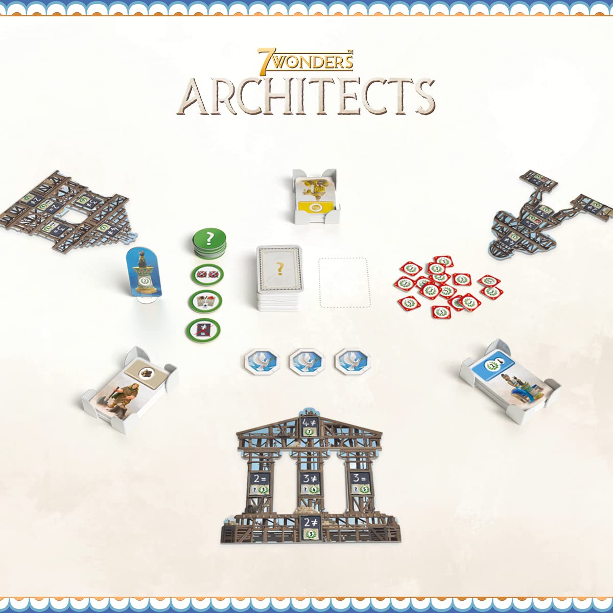 Asmodee 7 Wonders Architects Gioco Base Gioco da Tavolo