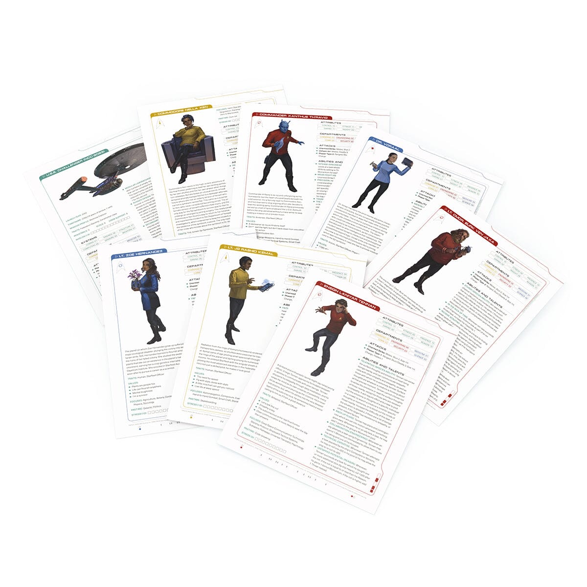 Modiphius Star Trek Adventures Starter Set 2a Edizione scatola