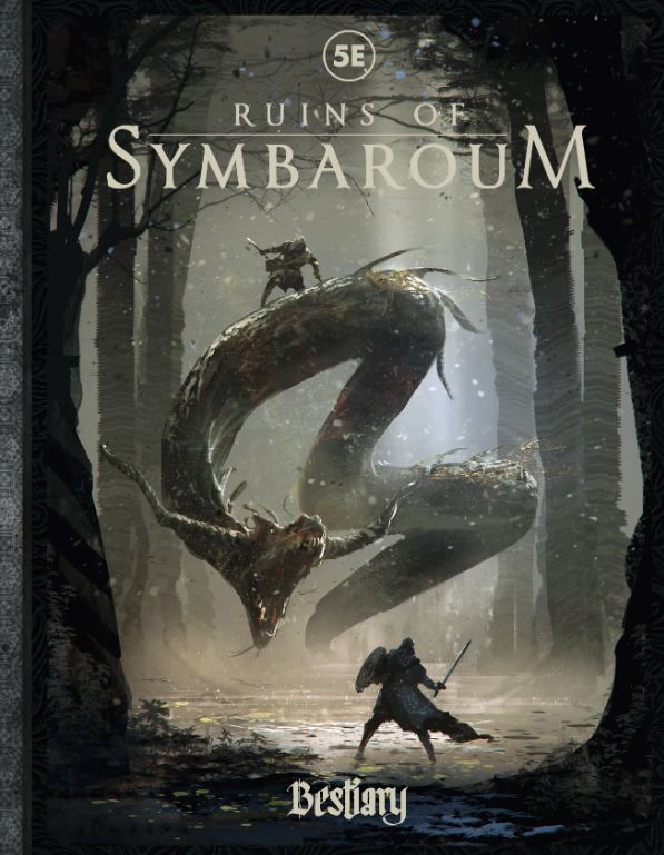 Modiphius Symbaroum Ruins Bestiary bestiario 5E 236 pagine