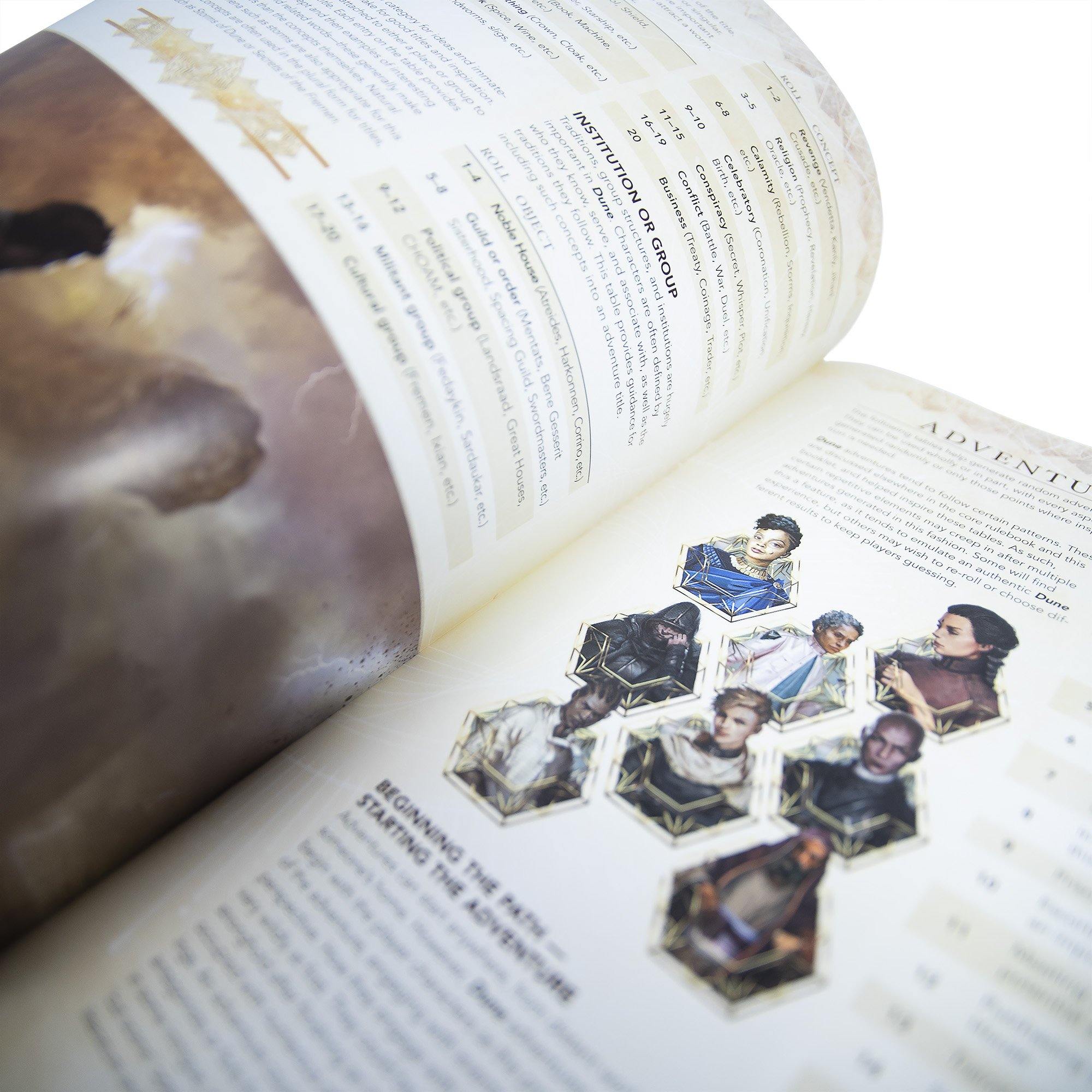 Modiphius Dune Adventures in the Imperium schermo master toolkit