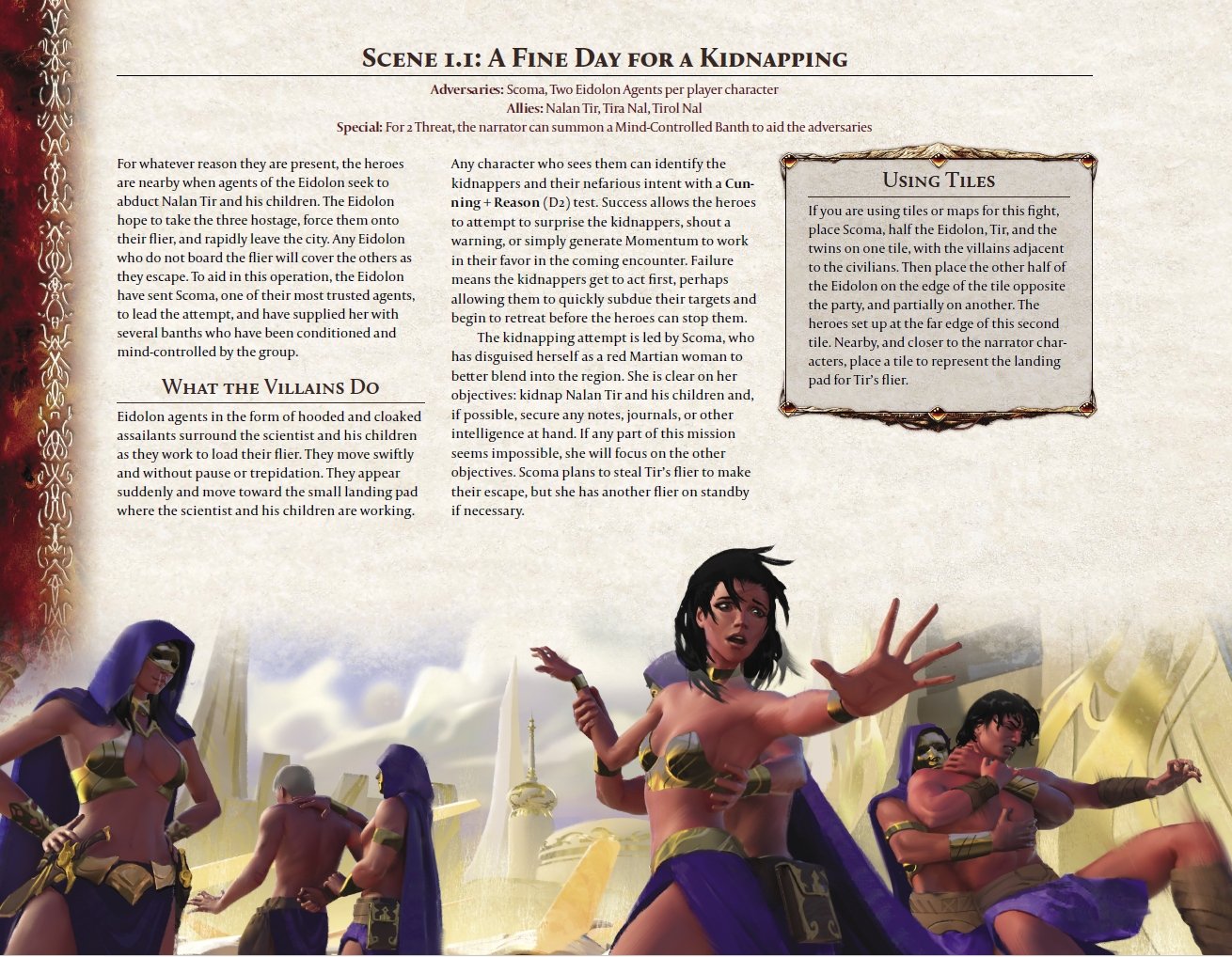 John Carter of Mars Phantoms of Mars libro campagna 128 pagine