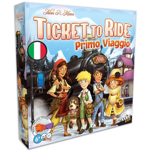 Ticket to Ride Primo Viaggio Europa gioco da tavolo 6+ anni
