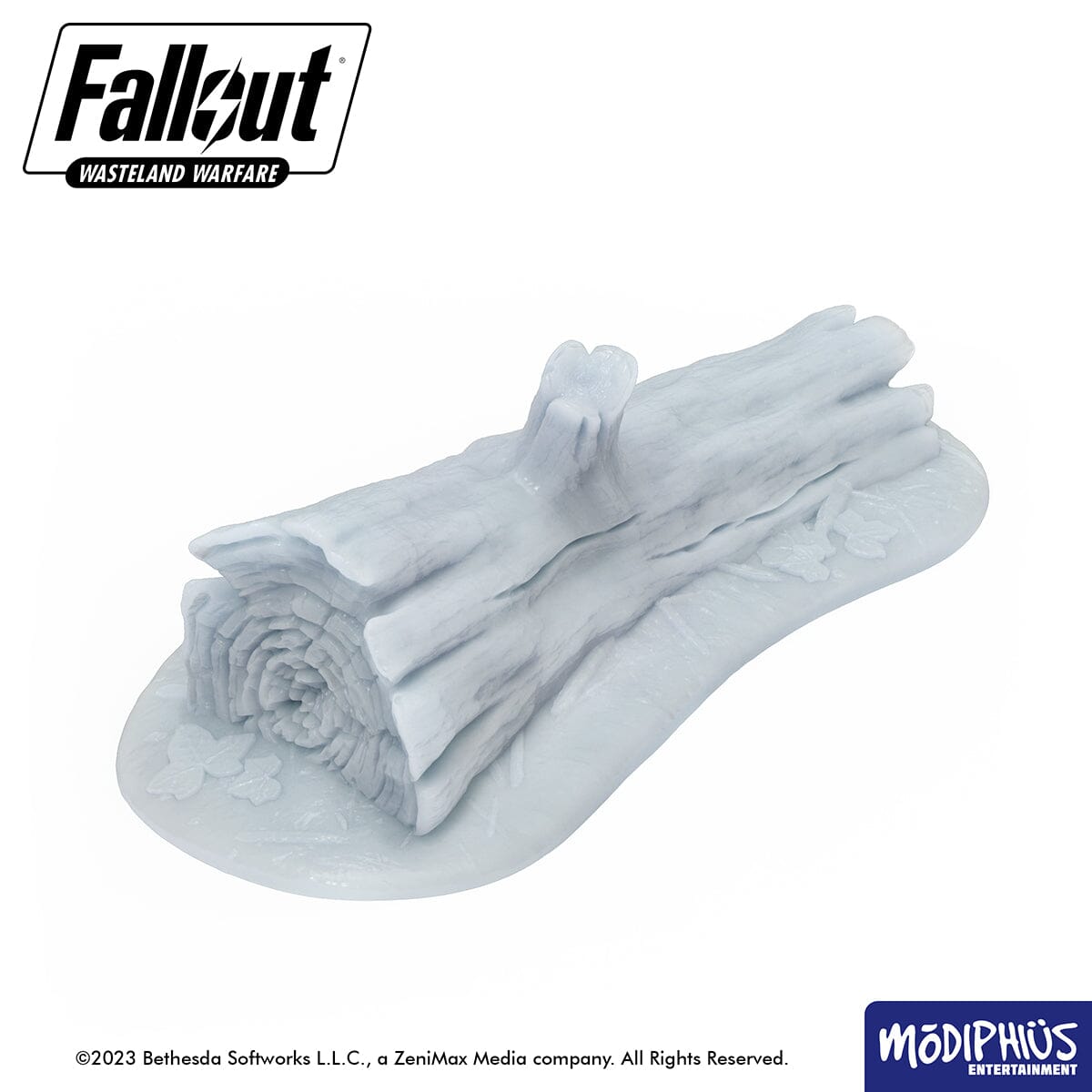 Modiphius Fallout Wasteland Warfare Basing Greebles Tronchi STL