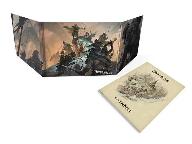 Modiphius Lord of the Rings Roleplaying Loremaster's Screen schermo + Rivendell