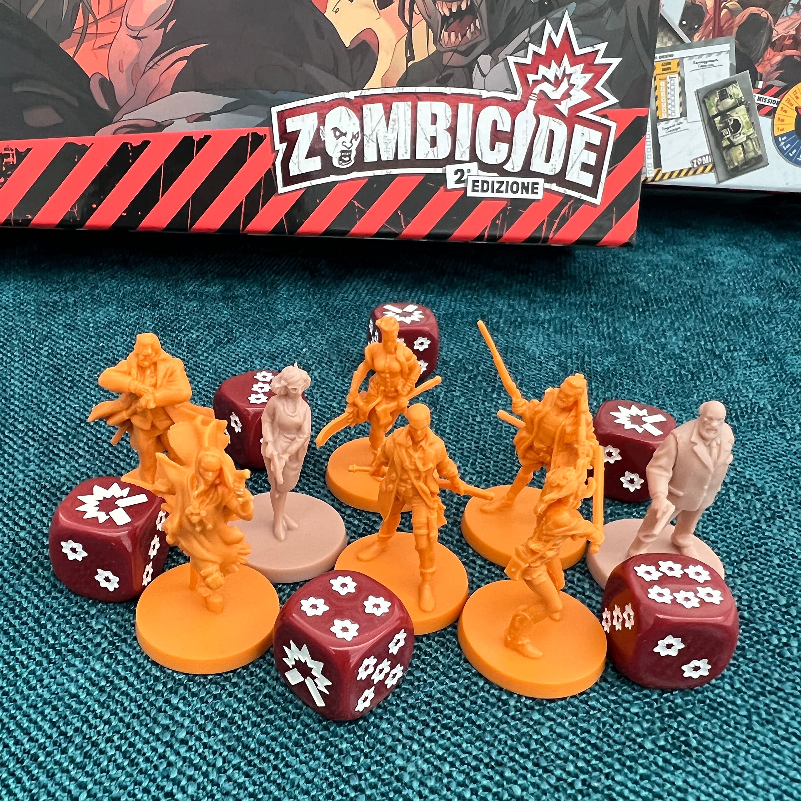 Asmodee Zombicide Washington Z.C. espansione gioco tavolo italiano