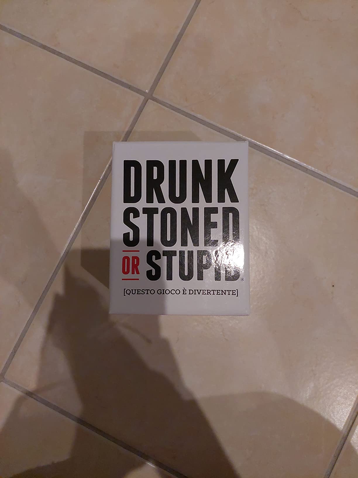 Drunk Stoned or Stupid Party Game Carte Amici 18+ Anni