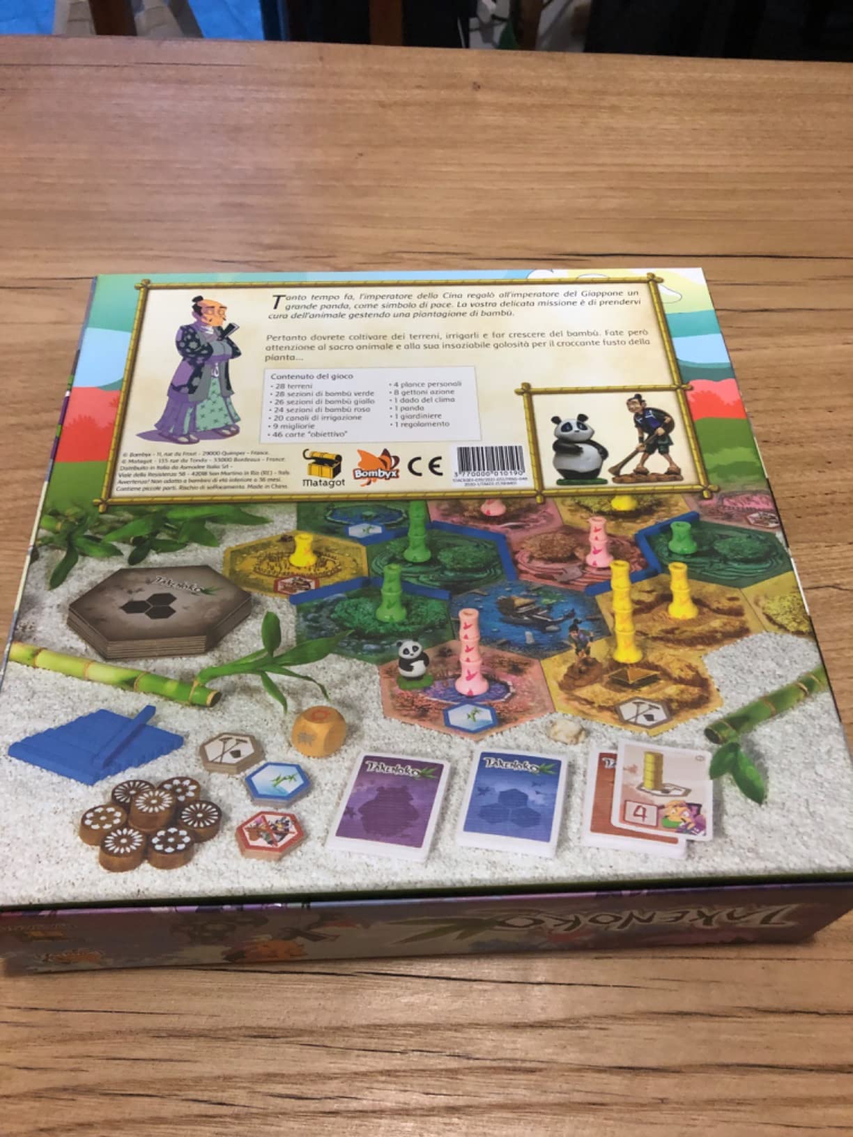 Asmodee Takenoko Gioco da Tavolo Panda Bambù 2-4 Giocatori