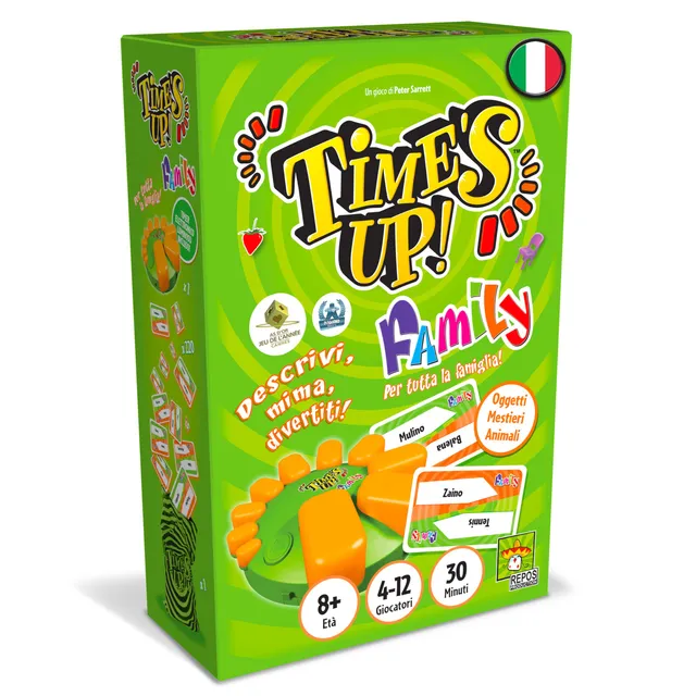 Asmodee Time's Up Family Big Box Gioco da Tavolo 4-12