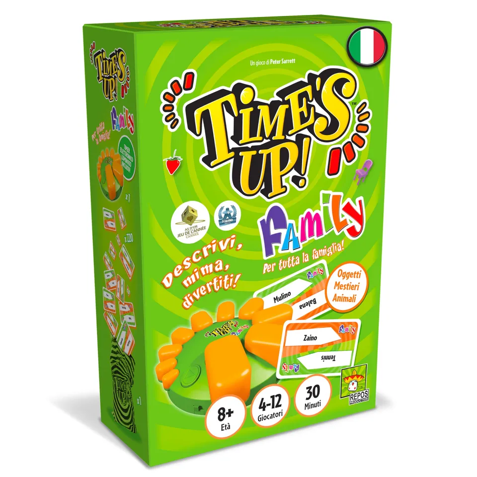 Asmodee Time's Up Family Big Box Gioco da Tavolo 4-12