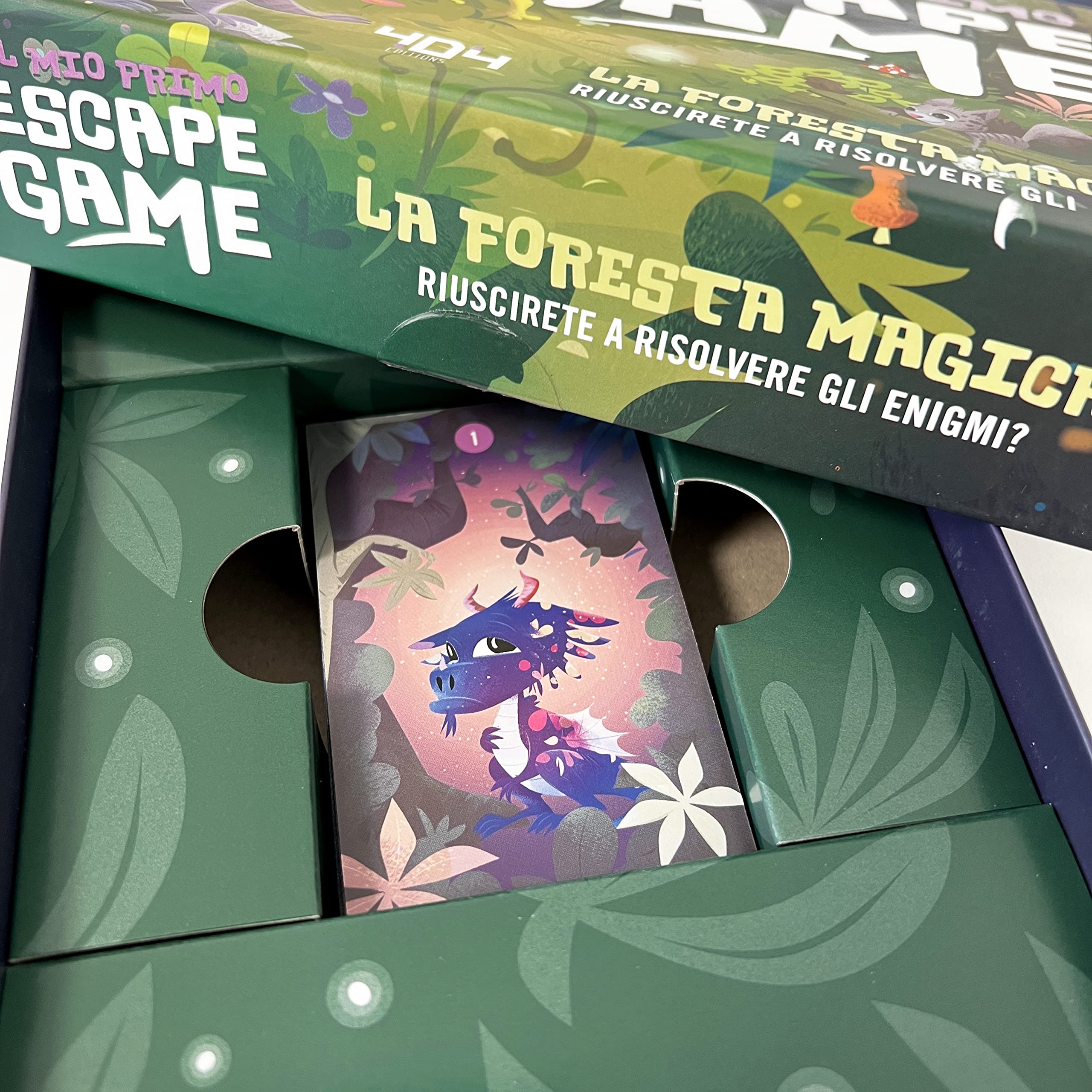Asmodee Escape Box Foresta Magica gioco bambini 2-5