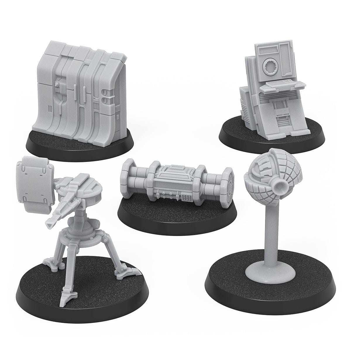 Modiphius Mass Effect Battlefield Scenery Beta 19 miniature resina