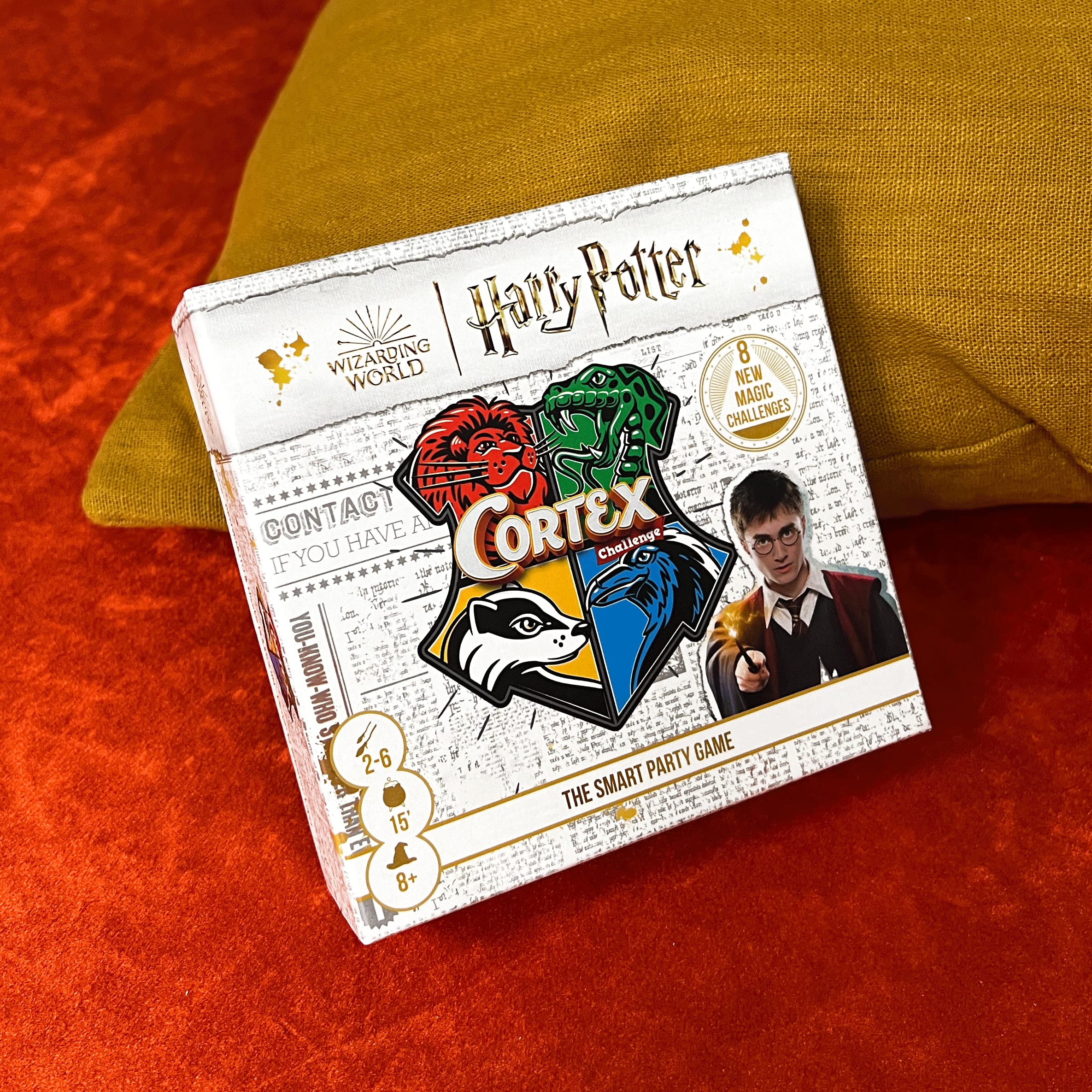 Asmodee Cortex Harry Potter gioco di riflessi 2-6 giocatori 15 min