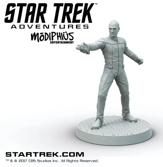 Modiphius Star Trek TNG Picard miniatura STL 32mm