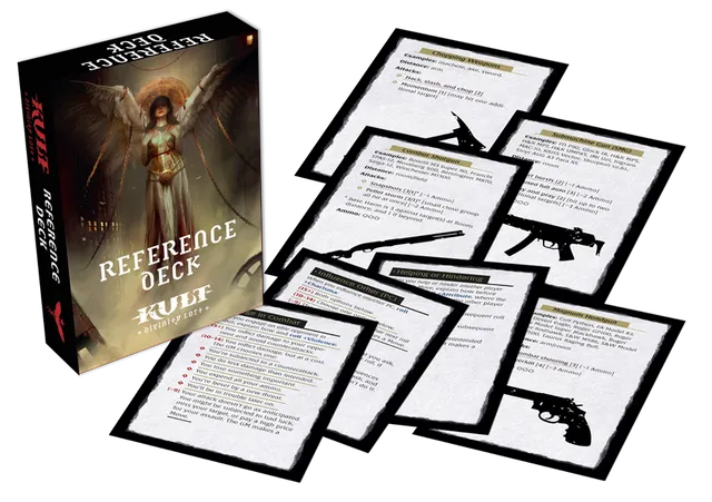 KULT Divinity Lost Reference Deck carte PDF 55 carte