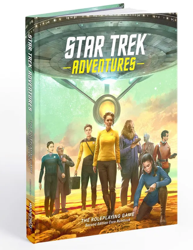 Modiphius Star Trek Adventures Second Edition Core Rulebook hardcover