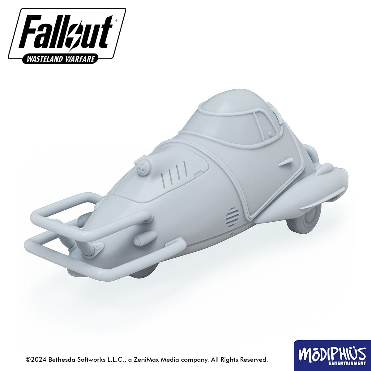 Fallout Wasteland Warfare Terrain veicoli commerciali file STL