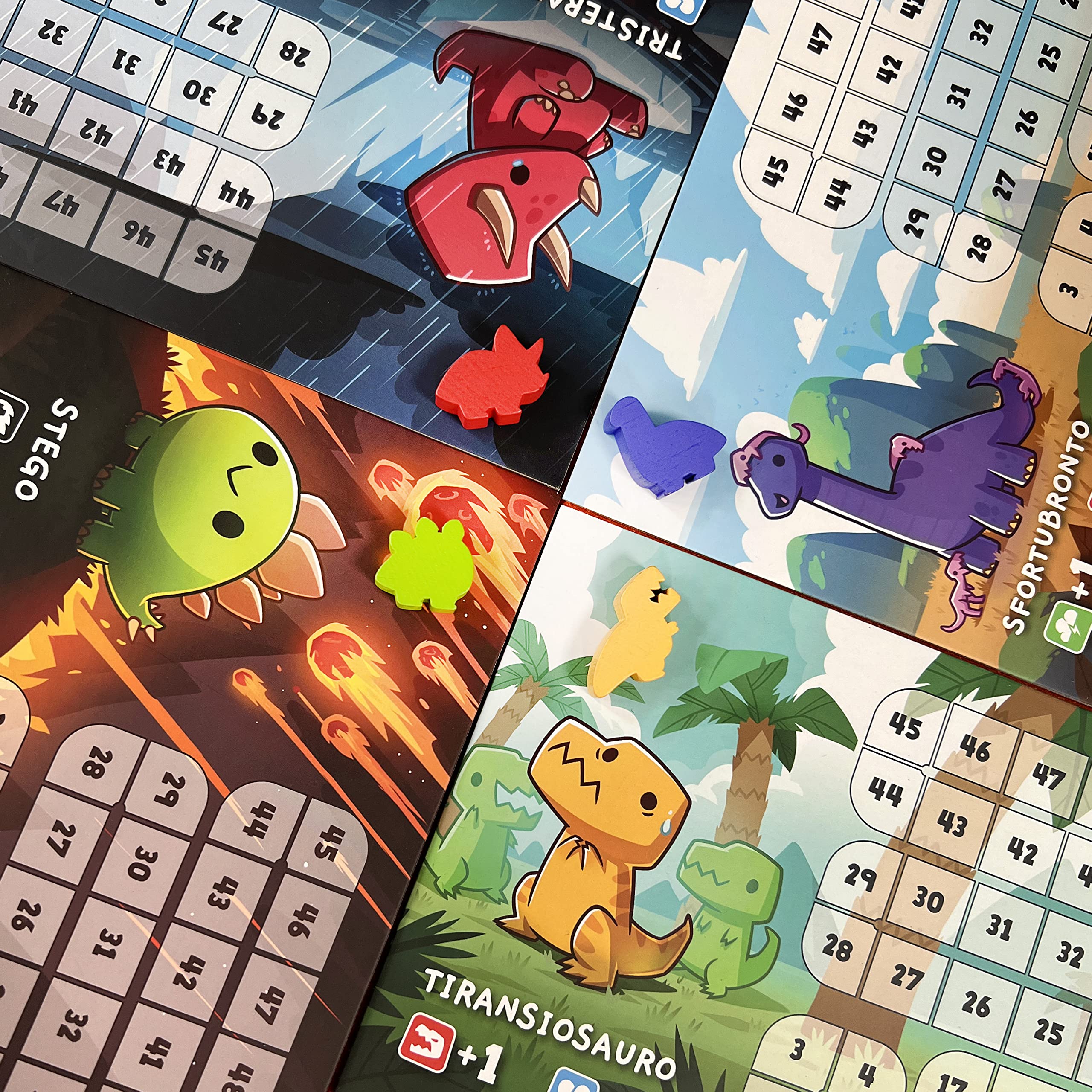 Asmodee Happy Little Dinosaurs Carte Gioco Base 2-4 giocatori