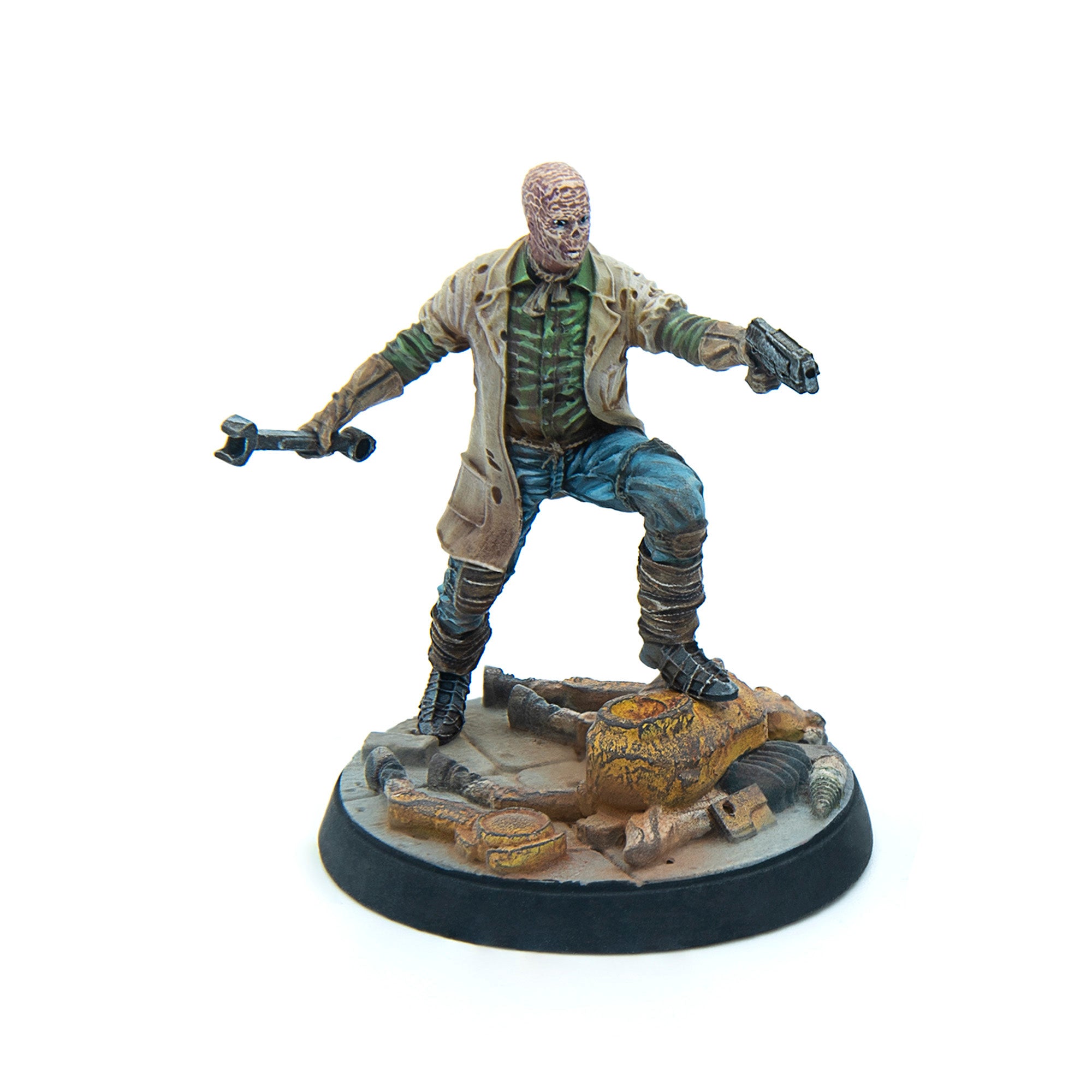 Modiphius Fallout Wasteland Warfare Ghoul Settlers miniature 6 pz