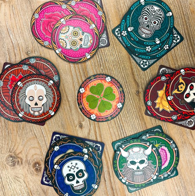 Asmodee Skull Gioco Bluff 3-6 Giocatori Edizione Italiana