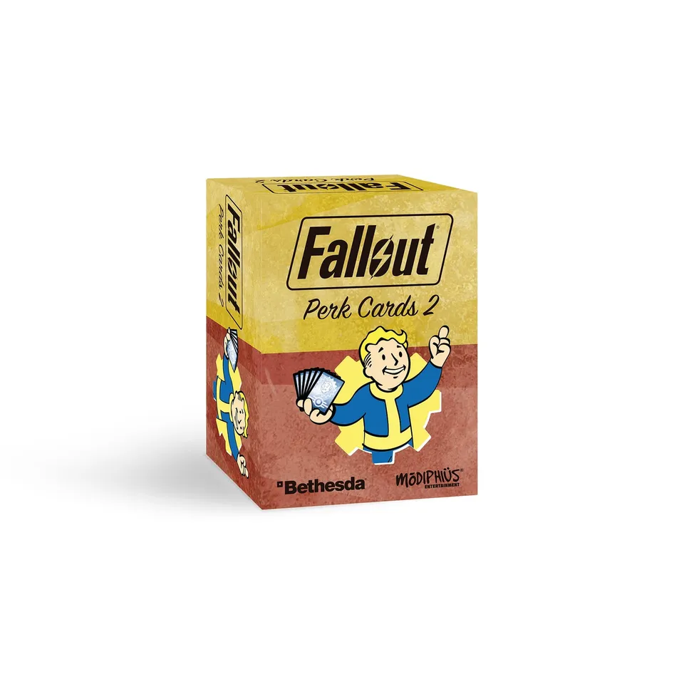 Modiphius Fallout RPG Perk Cards 2 mazzo 155 carte abilità