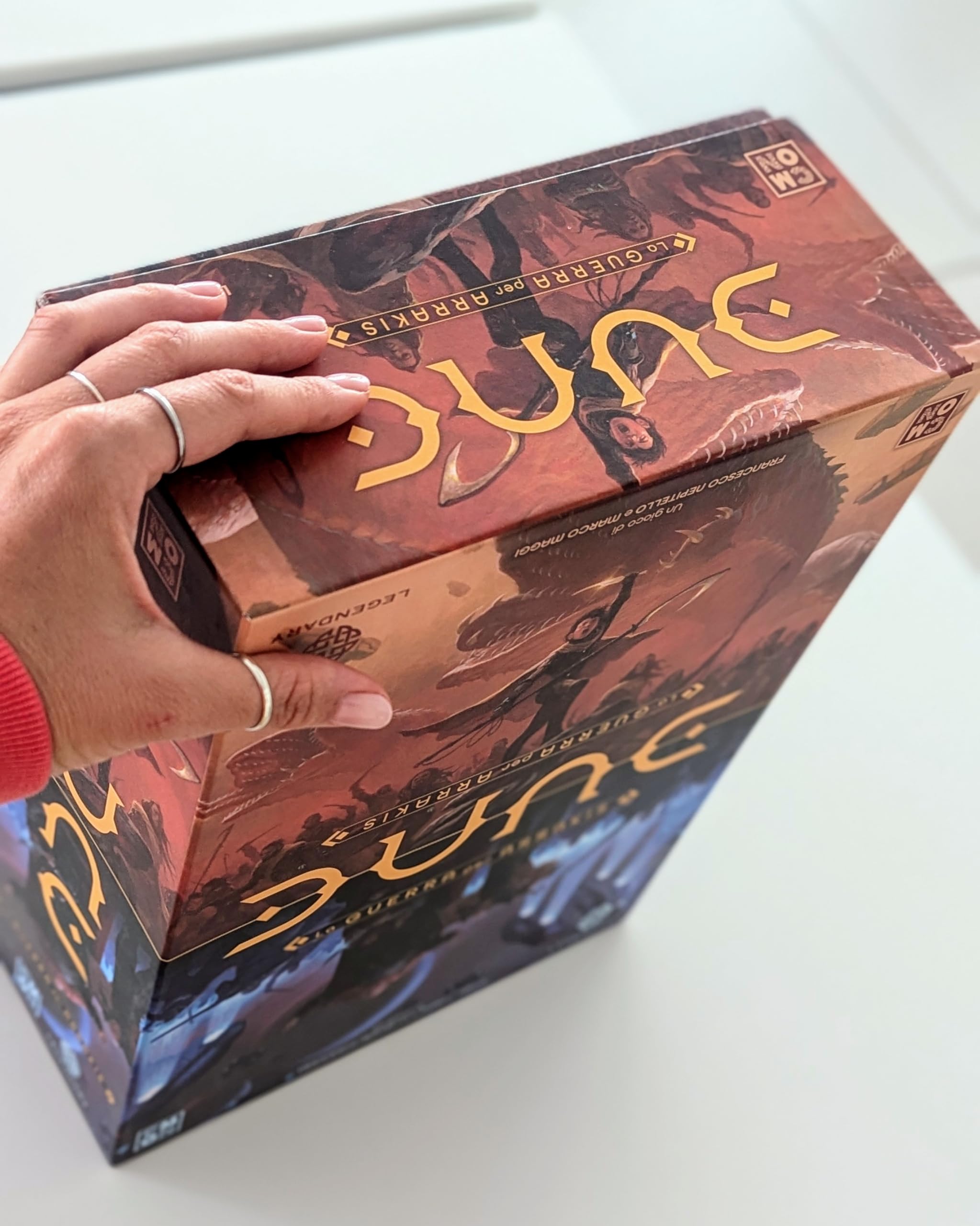Asmodee Dune Guerra per Arrakis gioco strategico 1-4 giocatori